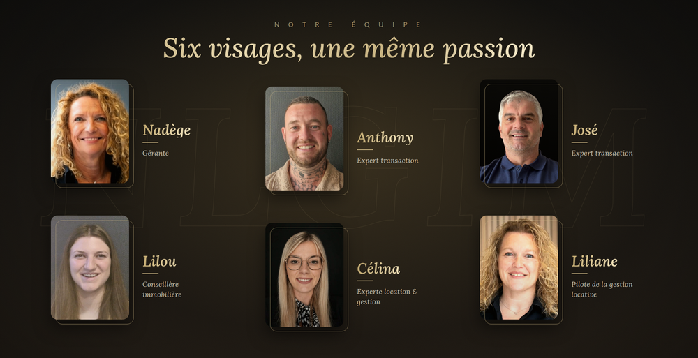 l'équipe de l'agence NLGIM