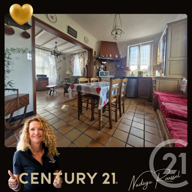 maison à vendre - 6 pièces - 127.0 m2 - FRESNICOURT LE DOLMEN - 62 - NORD-PAS-DE-CALAIS - Century 21 Nlgim