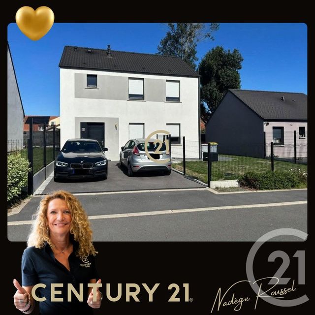 maison à vendre - 7 pièces - 105.31 m2 - HENIN BEAUMONT - 62 - NORD-PAS-DE-CALAIS - Century 21 Nlgim