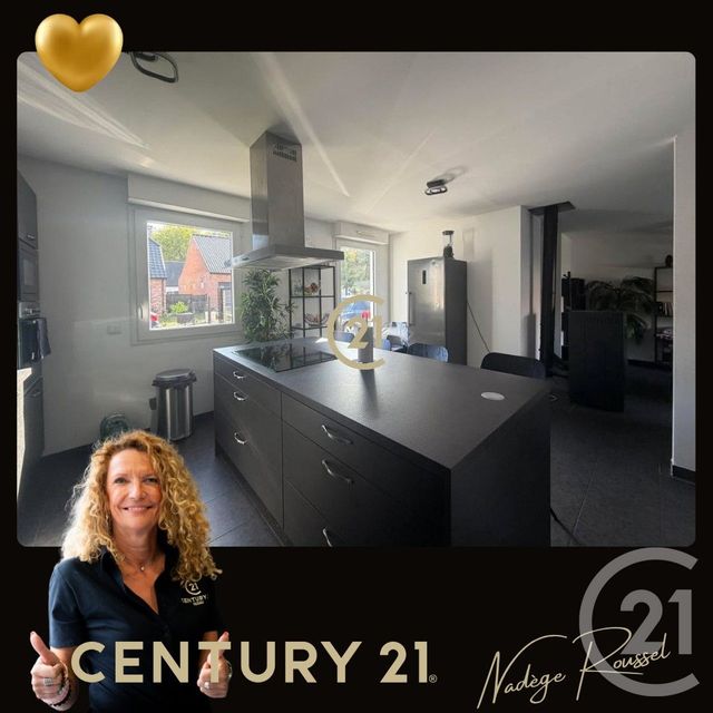 maison à vendre - 7 pièces - 105.31 m2 - HENIN BEAUMONT - 62 - NORD-PAS-DE-CALAIS - Century 21 Nlgim