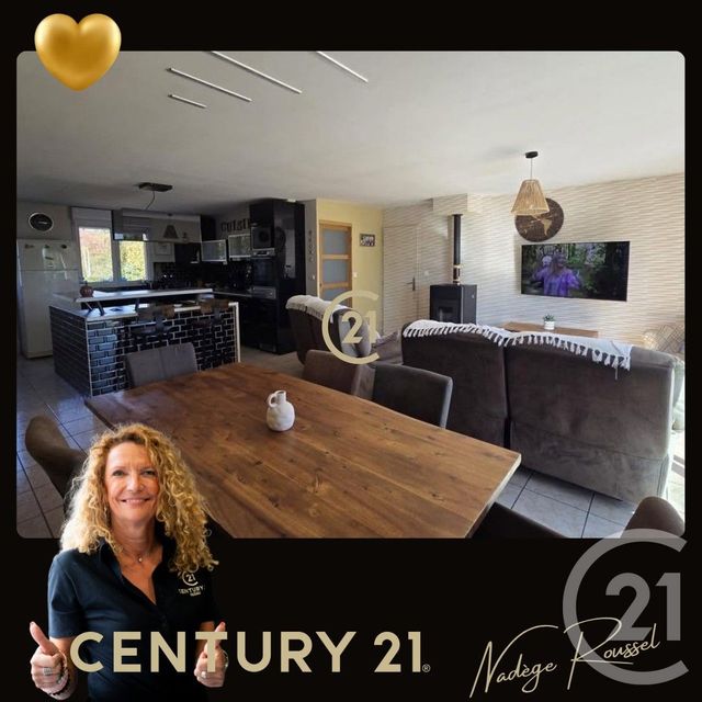 maison à vendre - 7 pièces - 128.26 m2 - WANCOURT - 62 - NORD-PAS-DE-CALAIS - Century 21 Nlgim