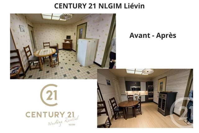 maison à vendre - 5 pièces - 100.0 m2 - LIEVIN - 62 - NORD-PAS-DE-CALAIS - Century 21 Nlgim